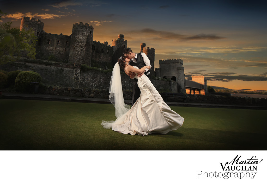 Wedding Photography Sunset Deganwy Quay Hotel and Spa