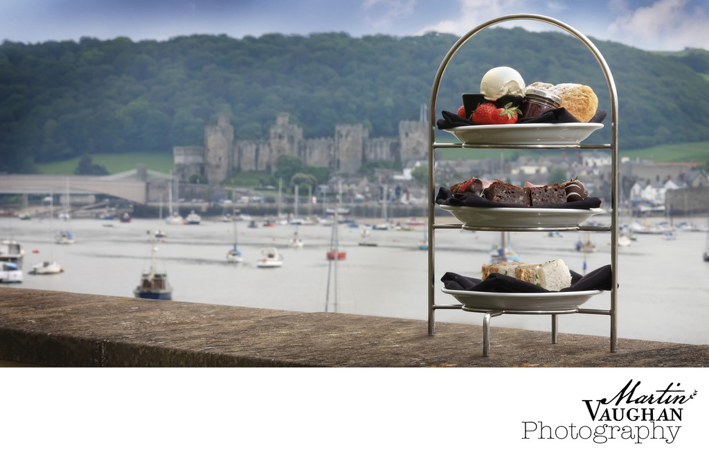 Quay Hotel and Spa afternoon tea and castle images