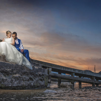 Best wedding photos in Conwy North Wales the Quay
