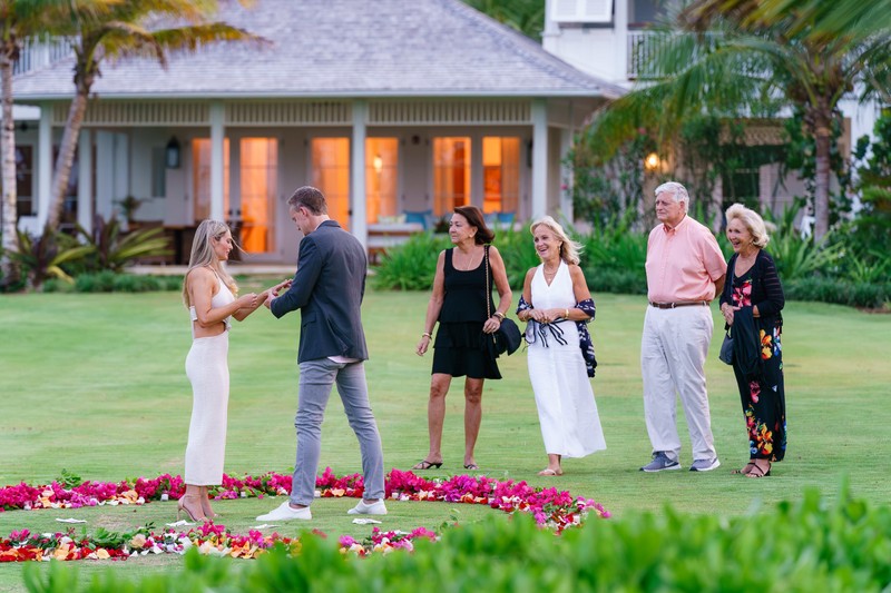 Andrew placing ring Heather finger Half Moon Jamaica Andrew placing ring Heather finger Half Moon Jamaica