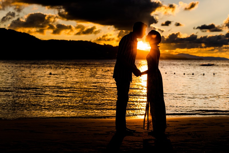 Crystal Barrett silhouette sunset Round Hill Jamaica Crystal Barrett silhouette sunset Round Hill Jamaica