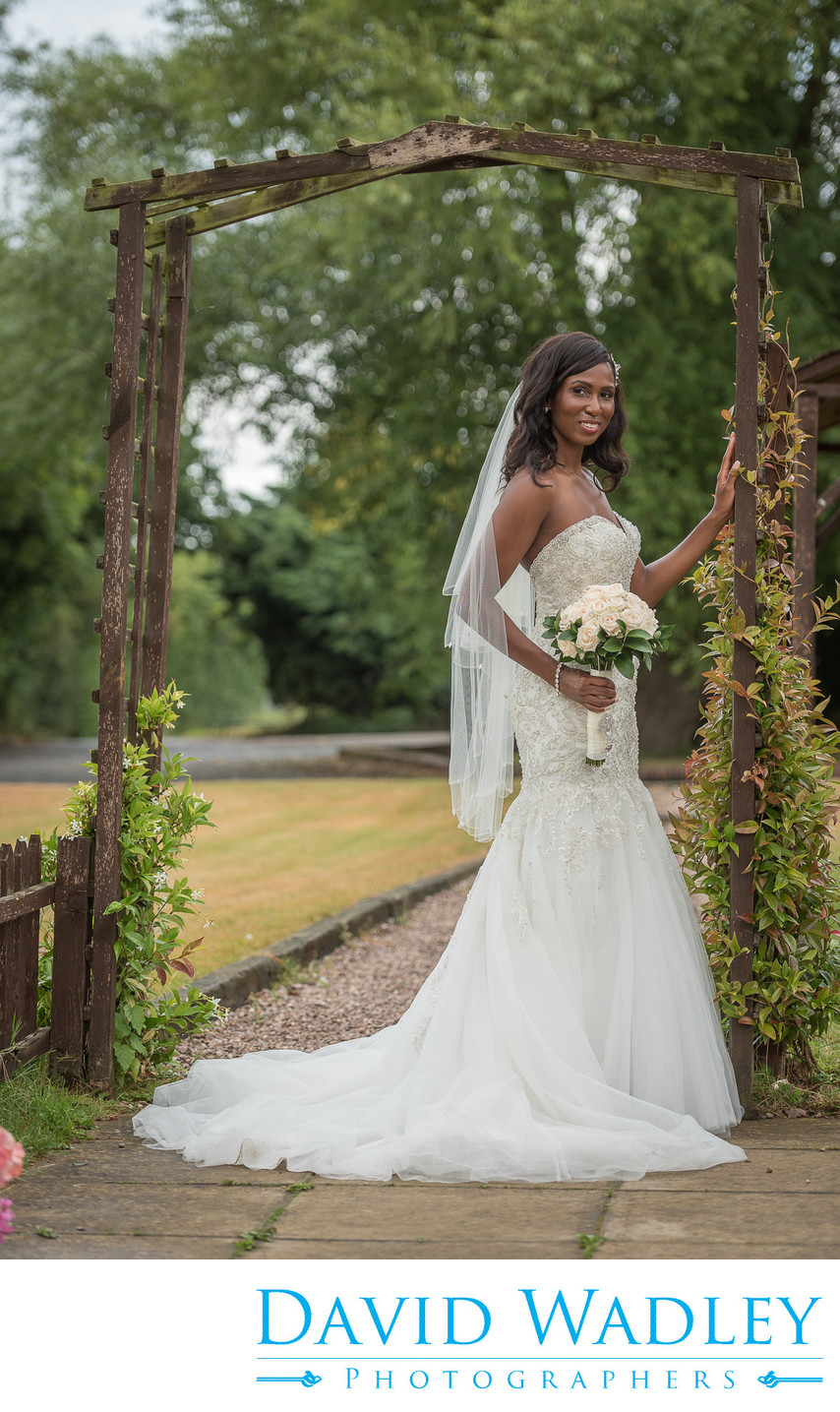 Brook Marston Farm Hotel Bride in Archway