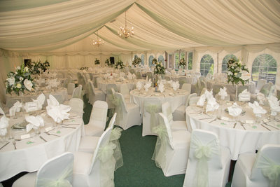 Brook Marston Farm Hotel Wedding Tables