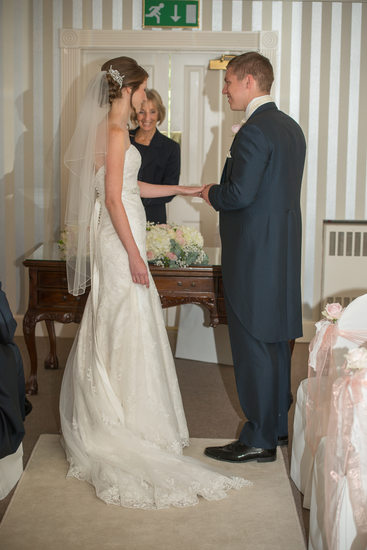 Civil ceremony at Warwick House.