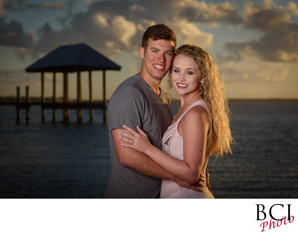 Best engagement session photographers in palm beach