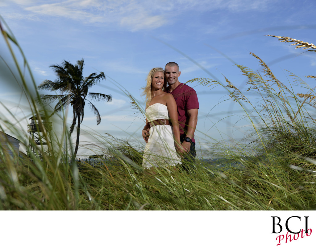 E-Session Images on the Beach