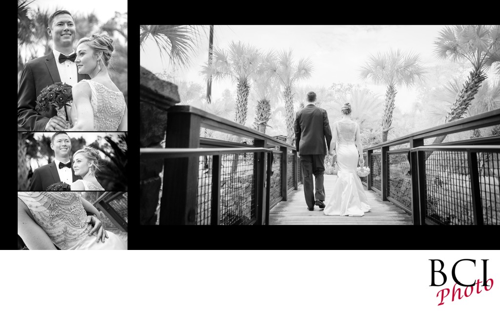 black and white romantic wedding images