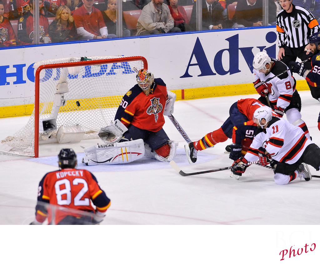 NHL: Stanley Cup Playoffs-New Jersey Devils at Florida Panthers