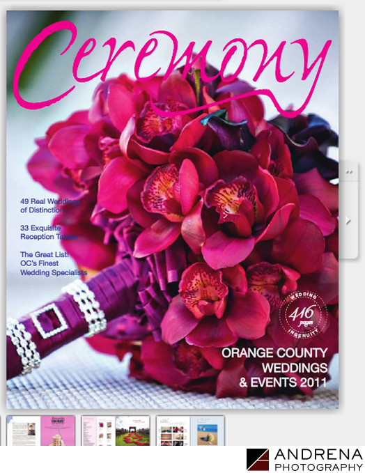 Ceremony Magazine Cover Bouquet