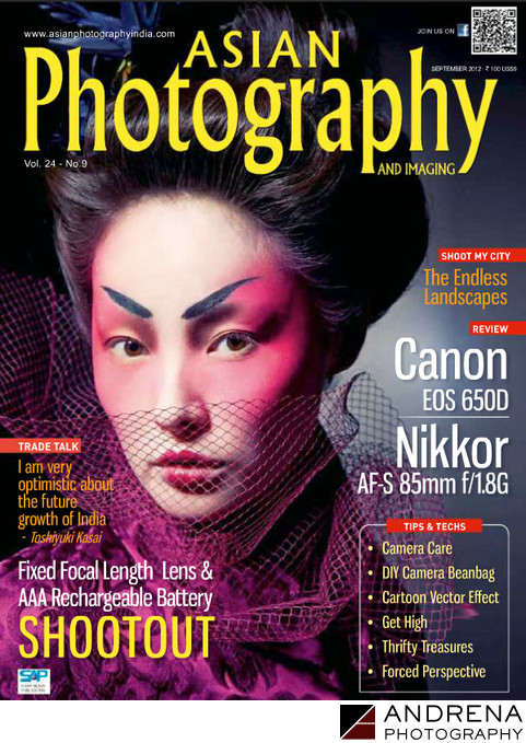 Asian Photography Magazine Cover
