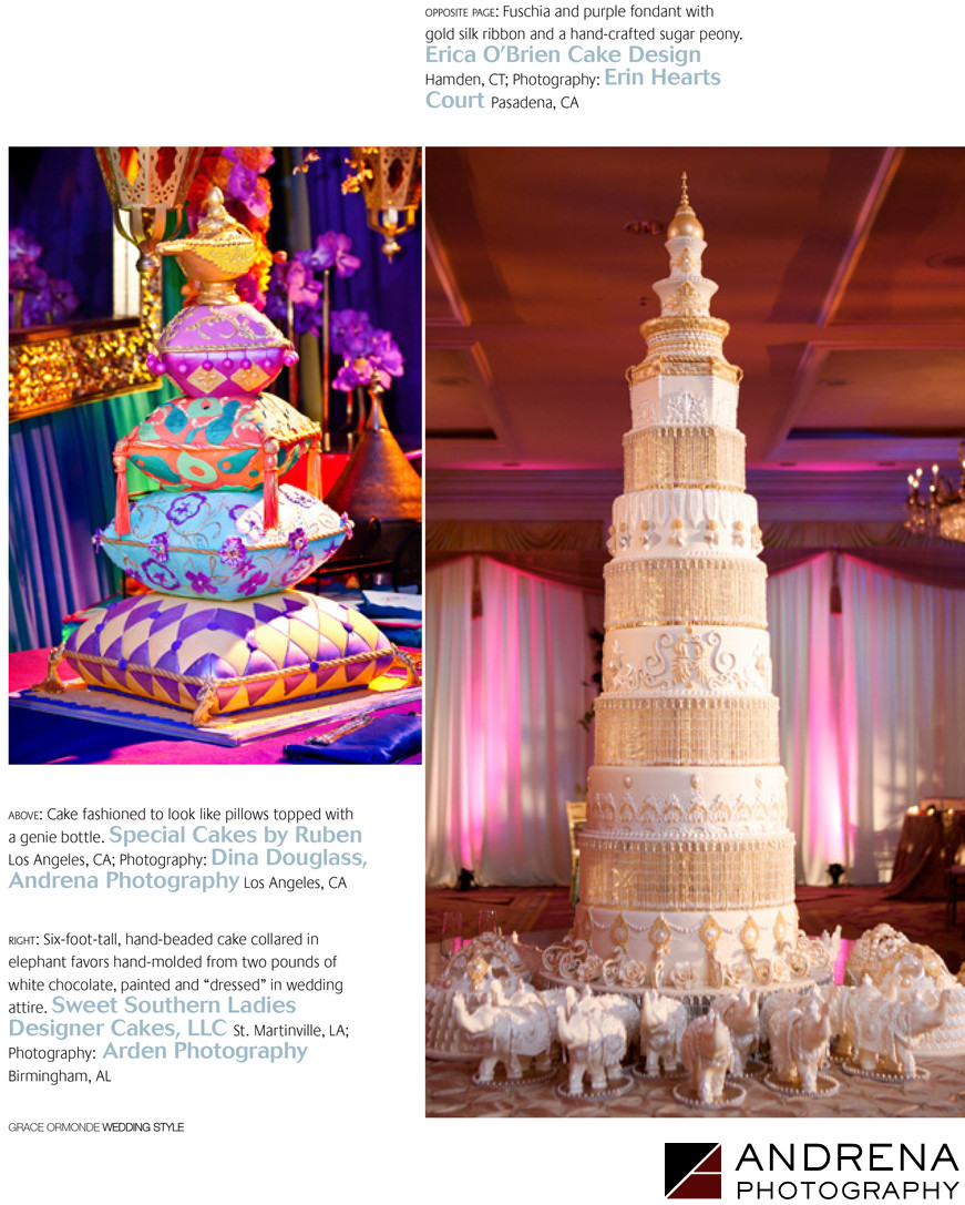 Andrena Photography Ruben's Special Cakes Grace Ormonde Wedding Style