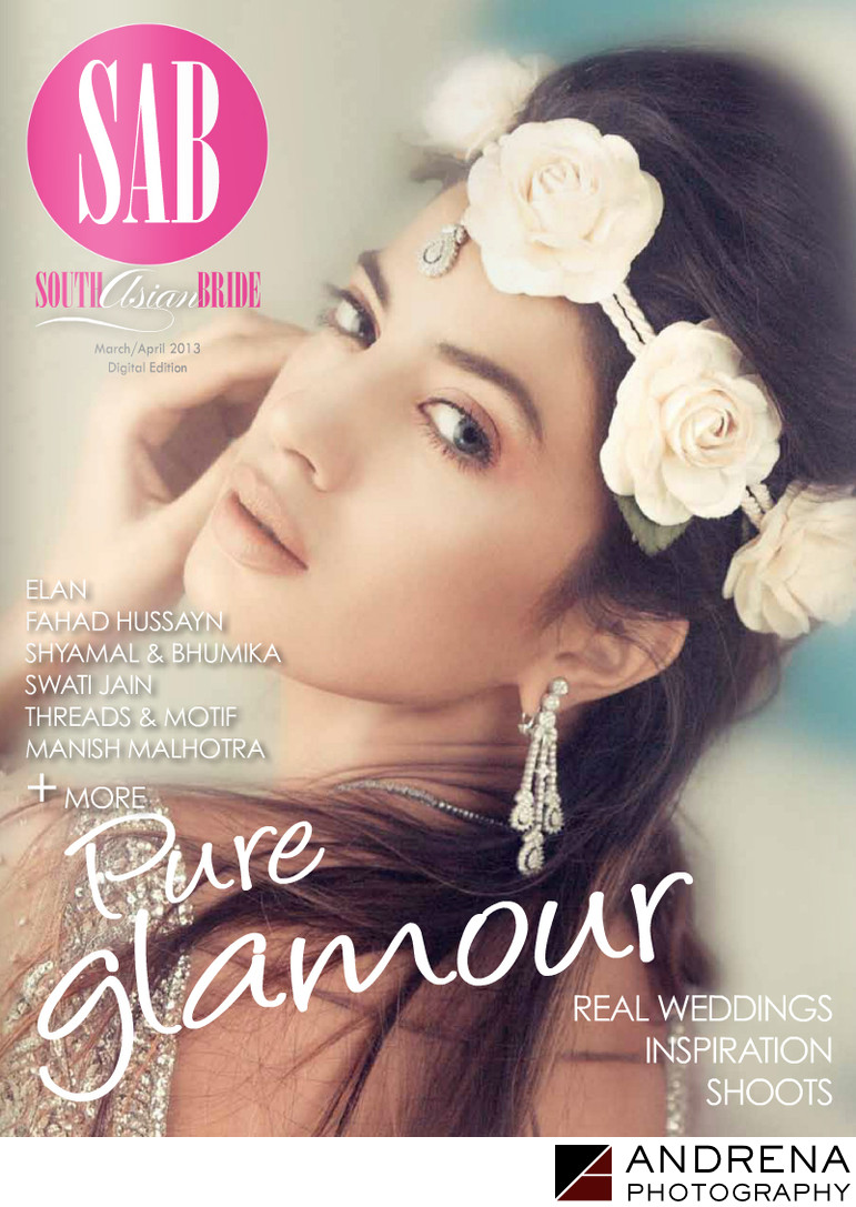South Asian Bride Magazine Cover Spring