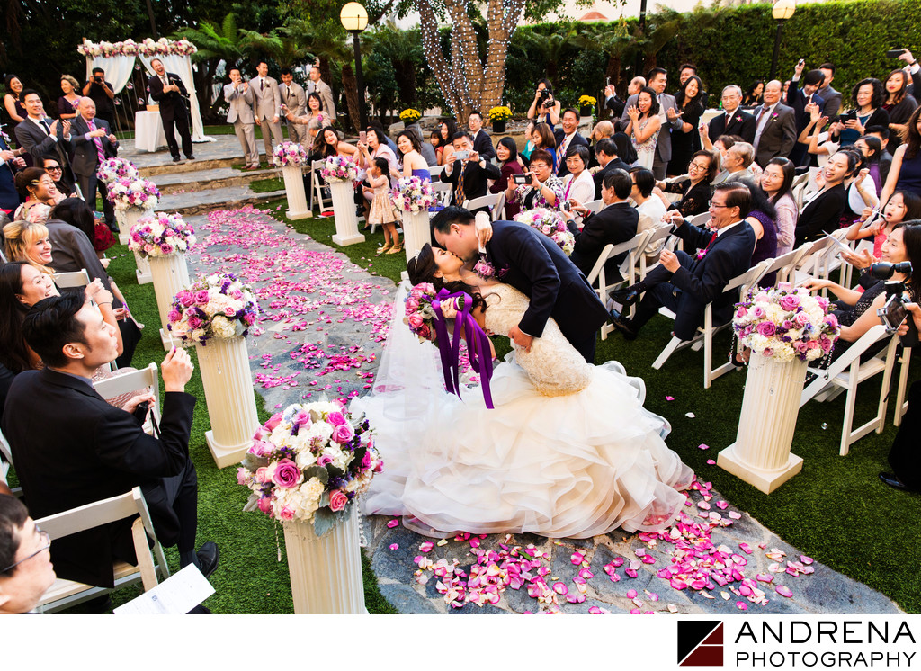 Intercontinental Hotel Wedding Ceremony Los Angeles
