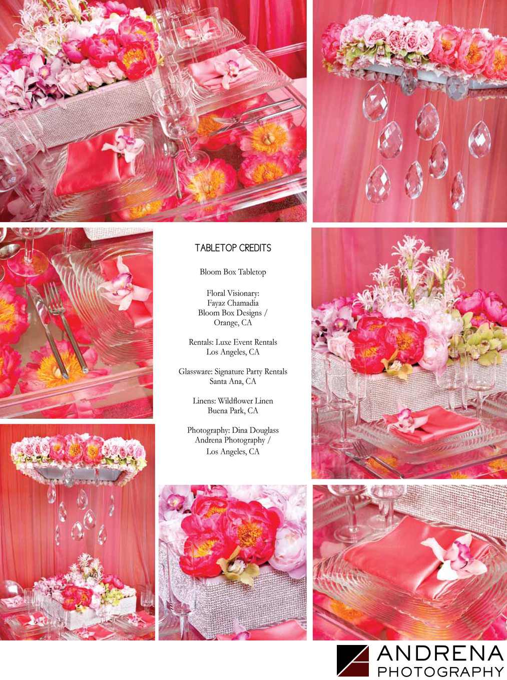 Bloom Box Designs Pink Tabletop South Asian Bride Magazine