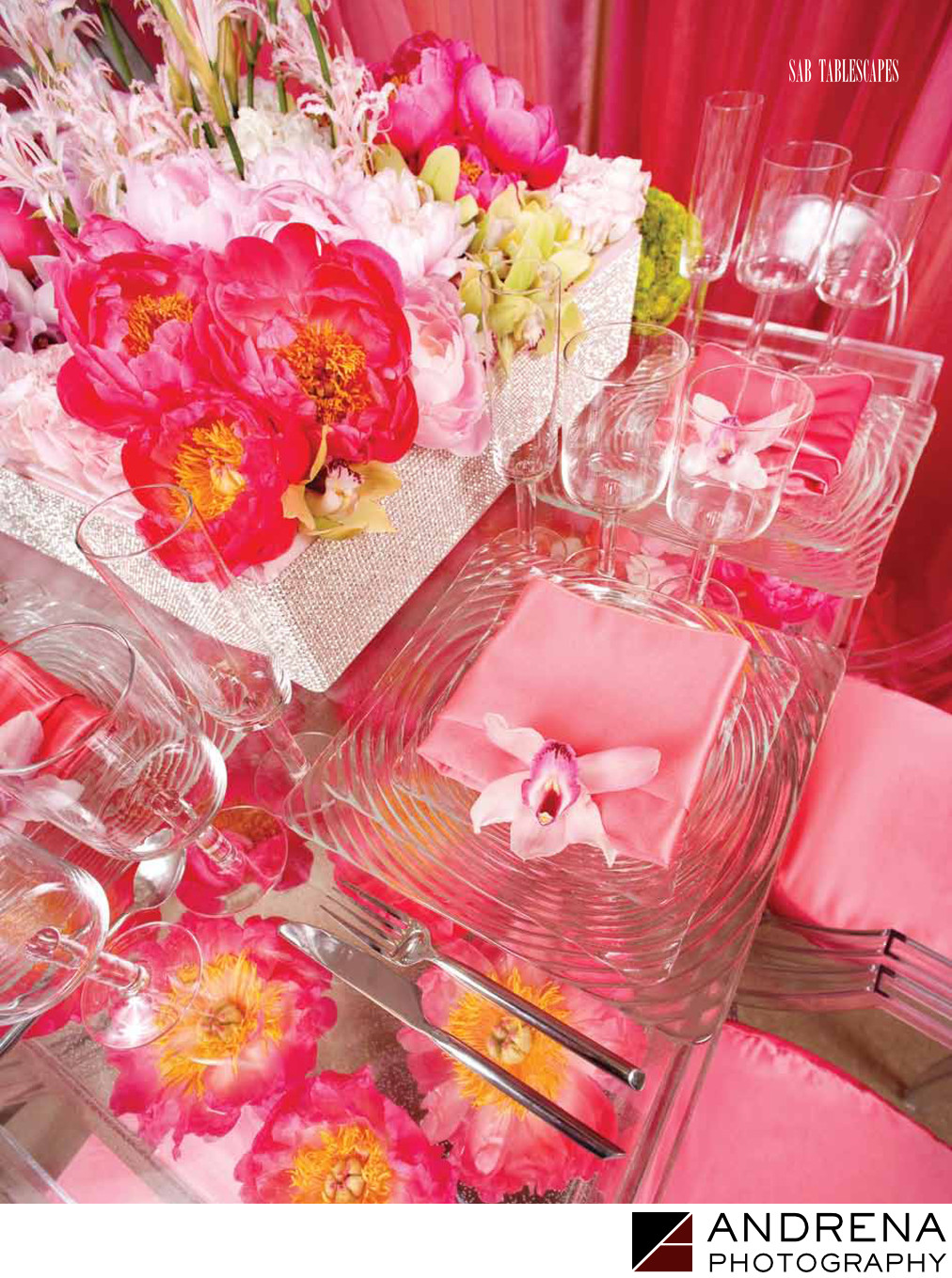 Pink Flowers Bloom Box