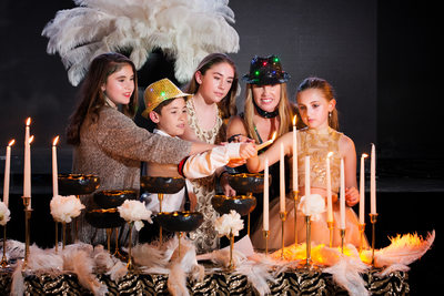Bat Mitzvah Candle Lighting Ceremony