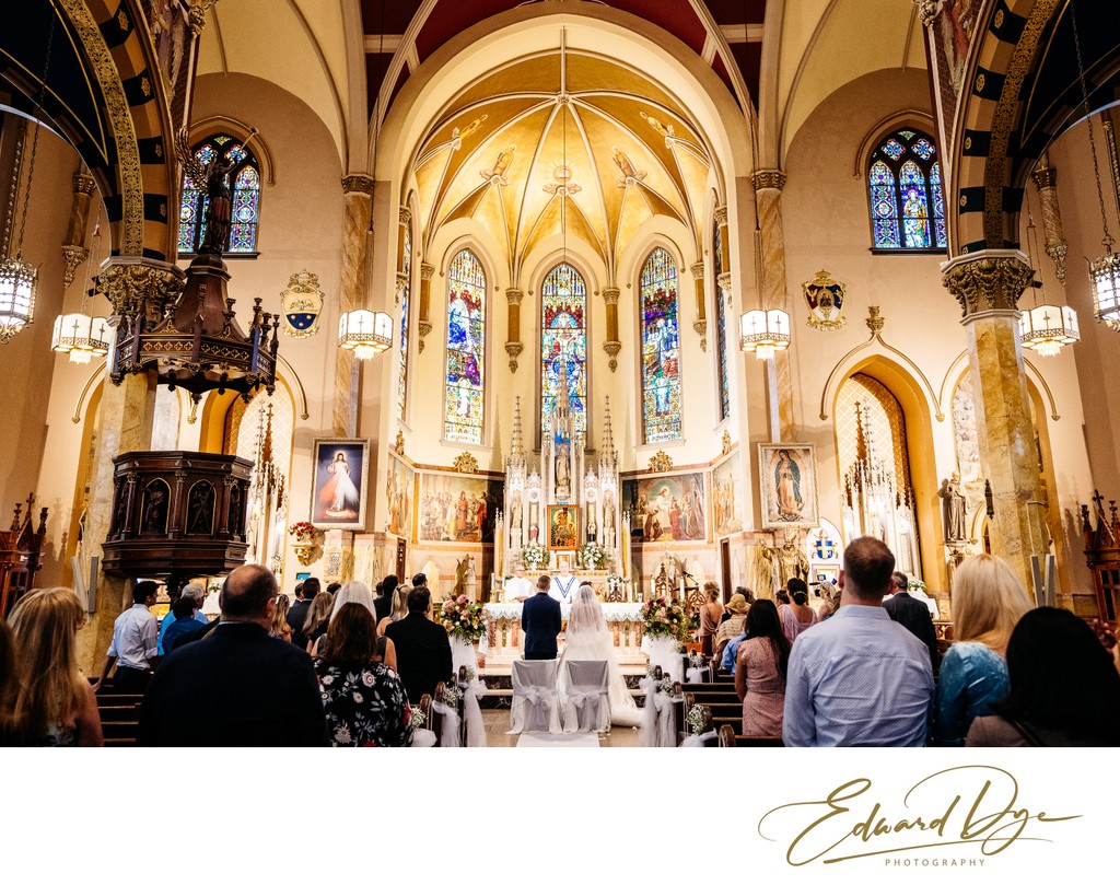 Casimir Roman Catholic Church NJ Wedding Photography 1