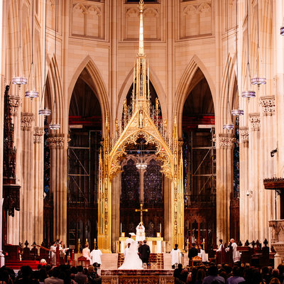 St. Patrick's Cathedral Yale Club Wedding Photography 9