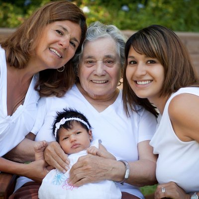 San Jose four generations of women