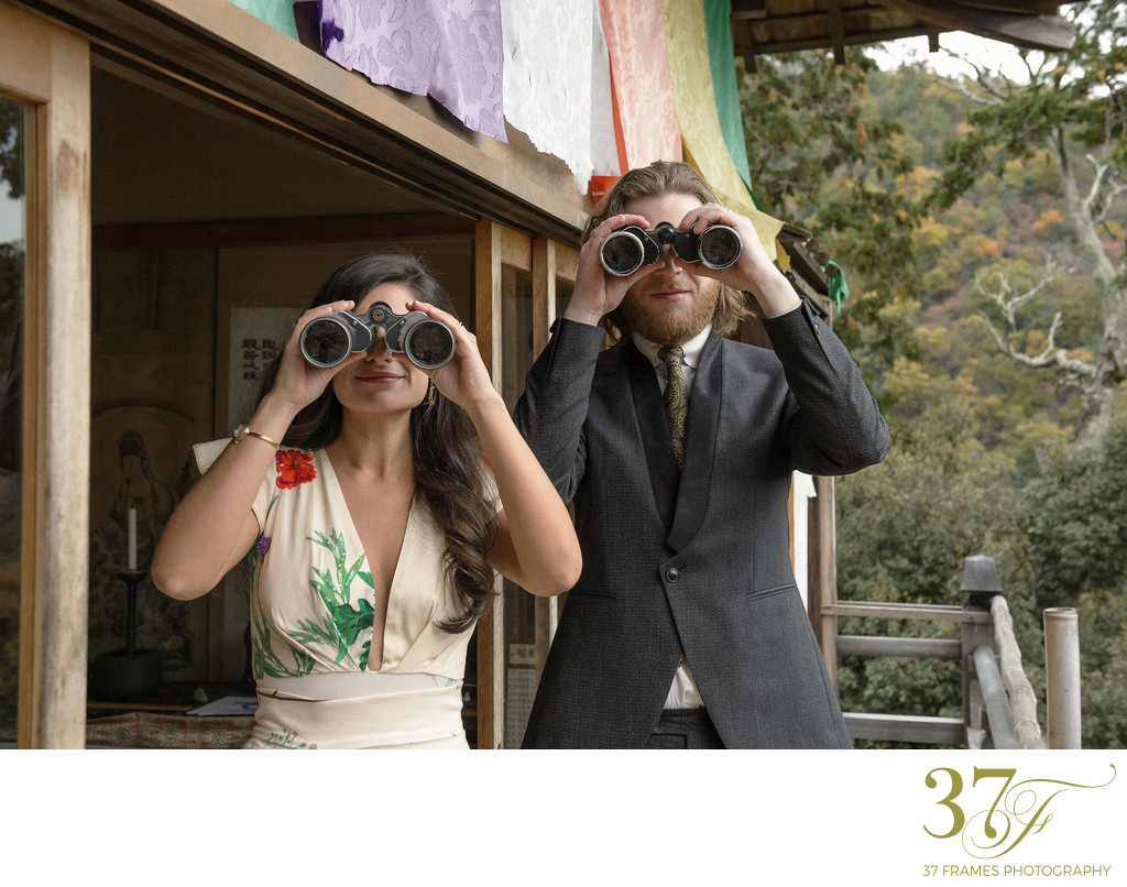 Fun Quirky Elopement Photography in Kyoto