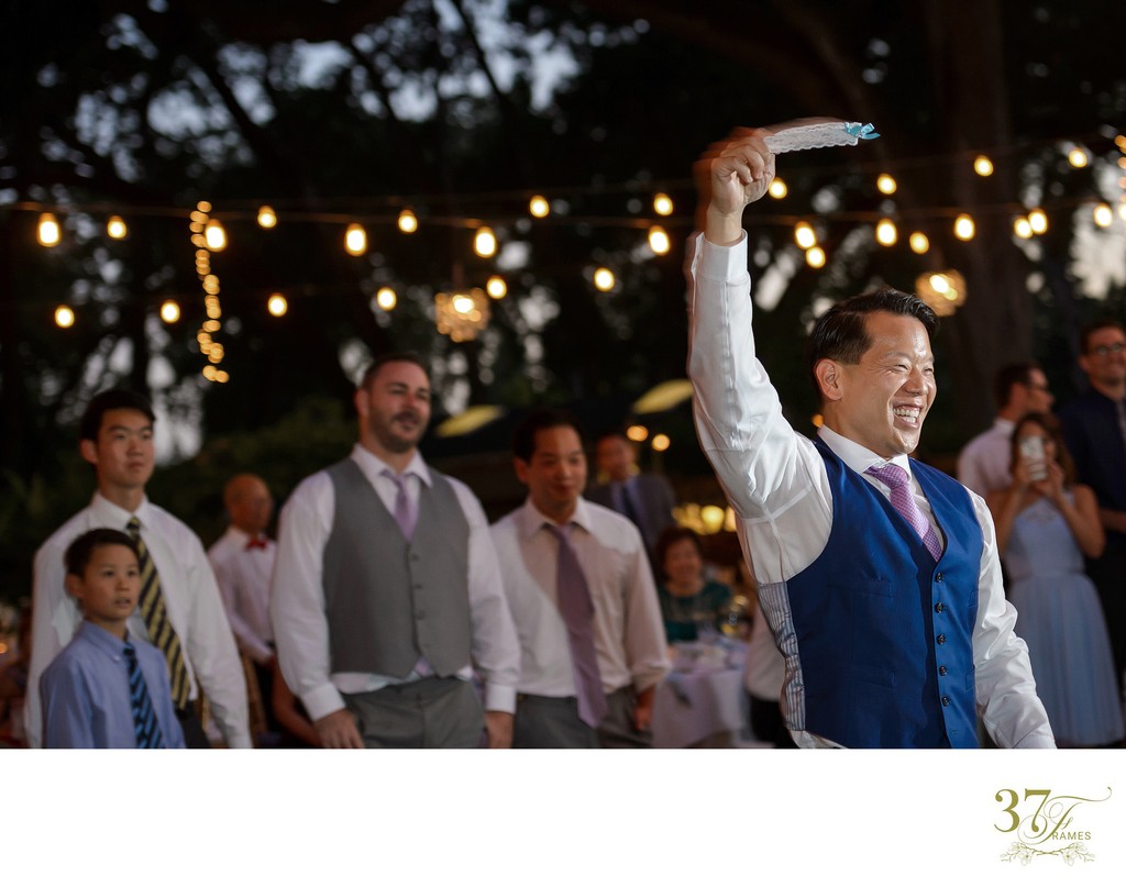 Wedding Traditions and Customs | The Garter Toss