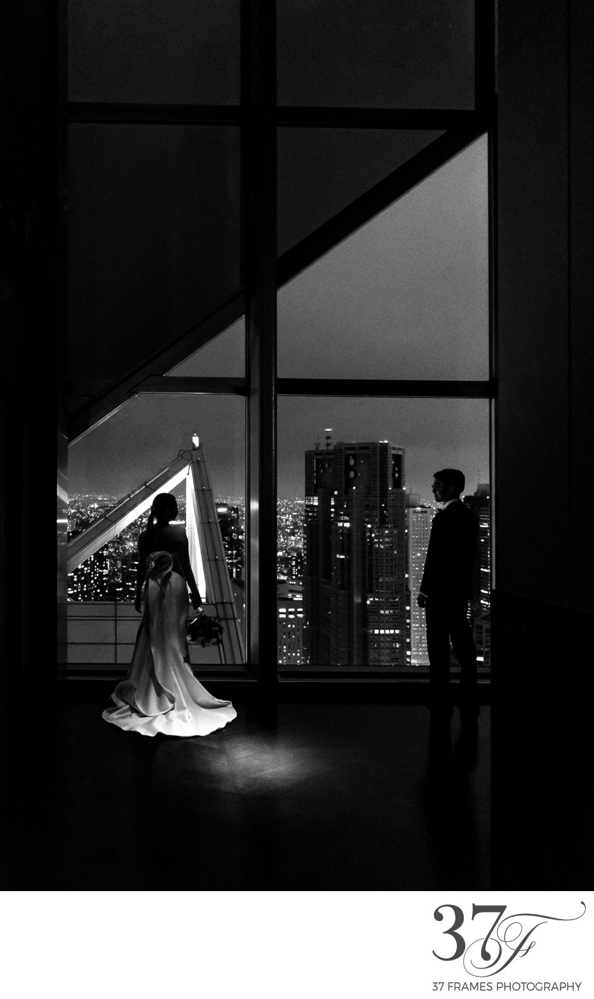 Best Tokyo Wedding Venue with Night View