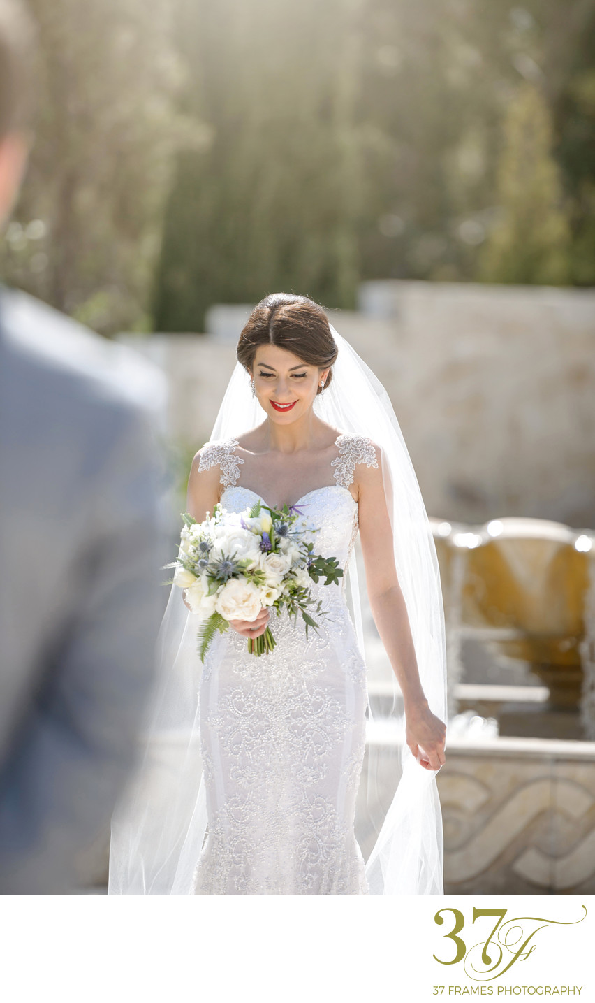 First Look | Destination Wedding Photography Cyprus