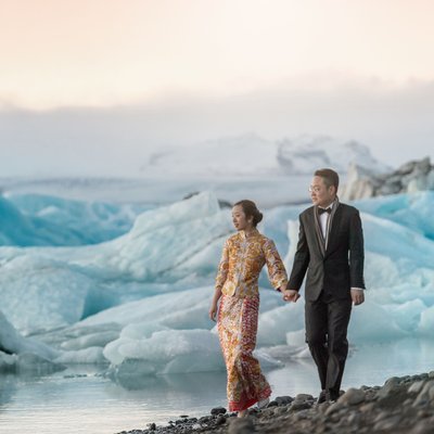 Chinese Pre-Wedding in Iceland