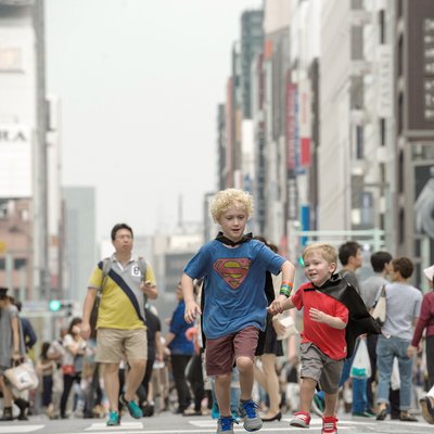 Tokyo Marathon and Superheroes
