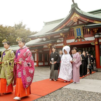 Hie Jinja Wedding Ceremony