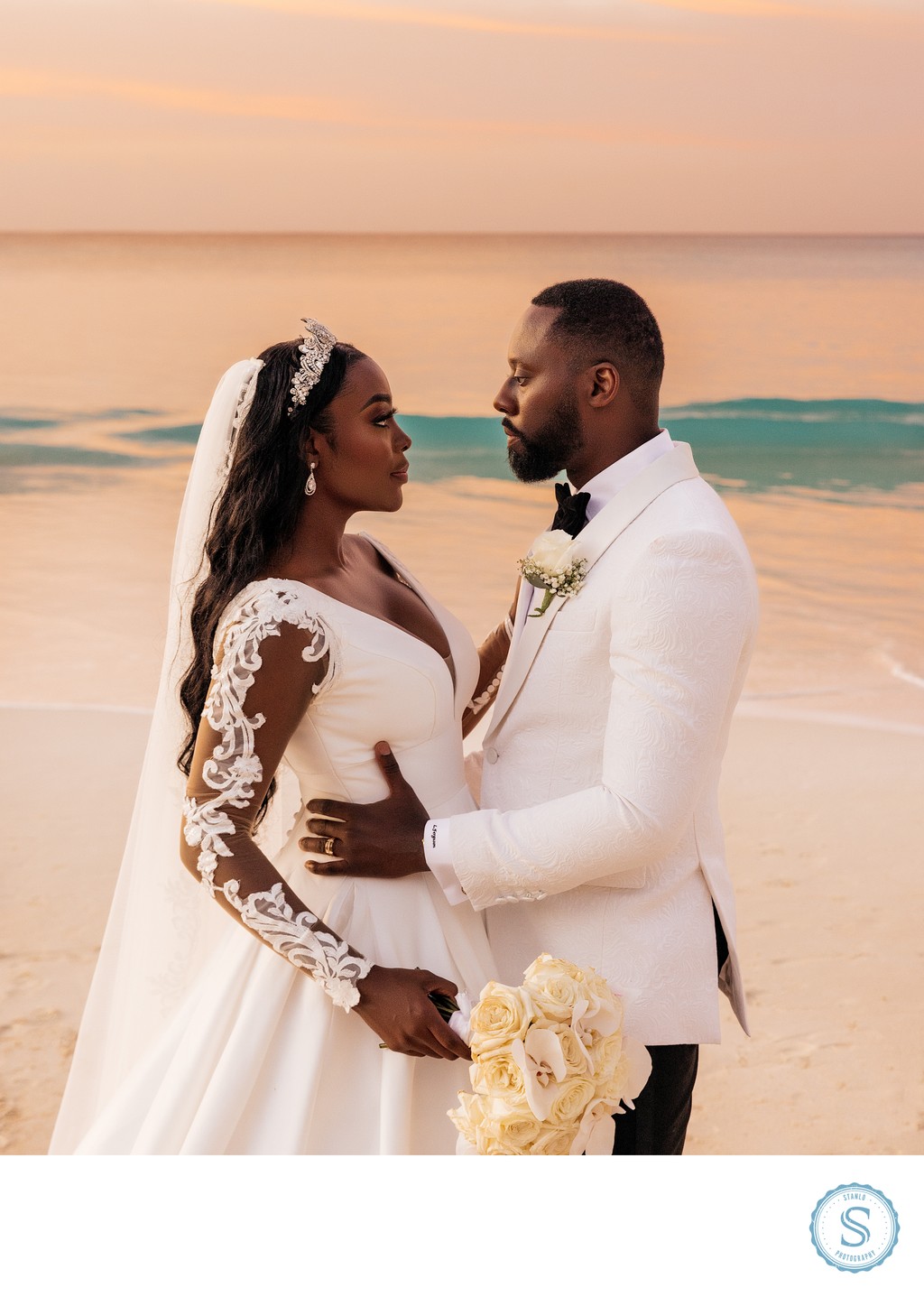 Bahamas Sunset Wedding