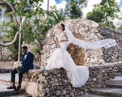 Botanical Gardens Bahamas Wedding