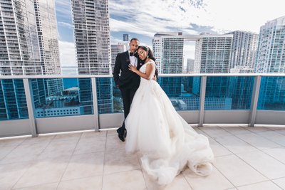 Epic Hotel Skyline Wedding
