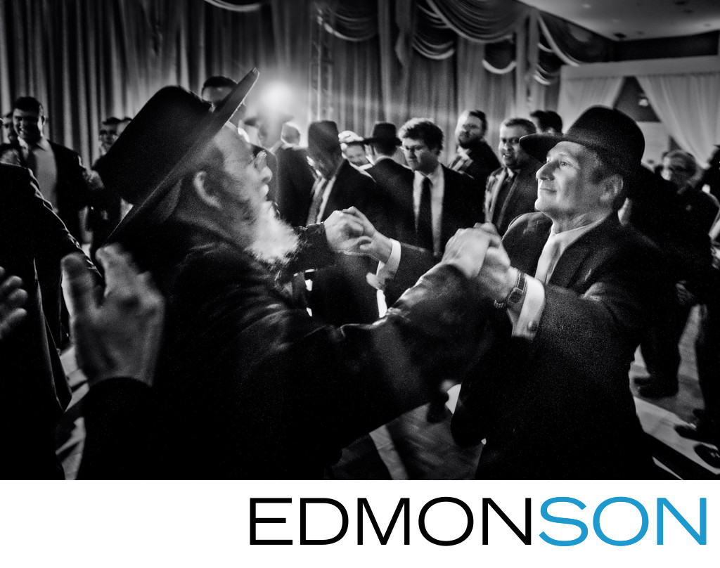 Fairmont Dallas Orthodox Jewish Wedding Hora