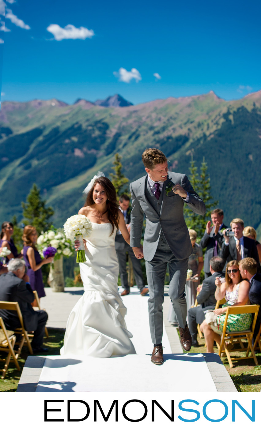 Little Nell Aspen Mountain Wedding Ceremony