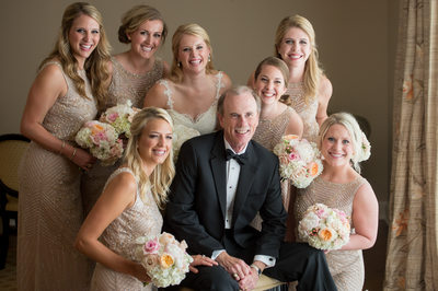 Father Of Bride Surrounded By Love At Crescent