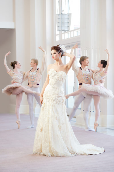 Wedding Dress Feature Ballet Editorial