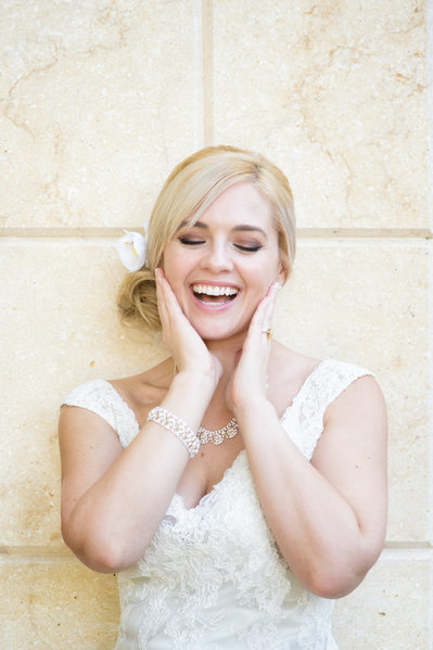 Park Cities Bride Caught Cracking Up On Wedding Day