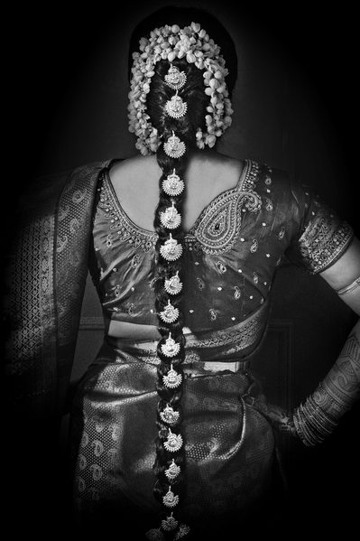 Telugu Indian Bride's Hair Is A Show Stopper At Anatole