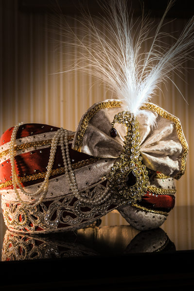 Indian Wedding Head Turban At Ritz-Carlton, Dallas