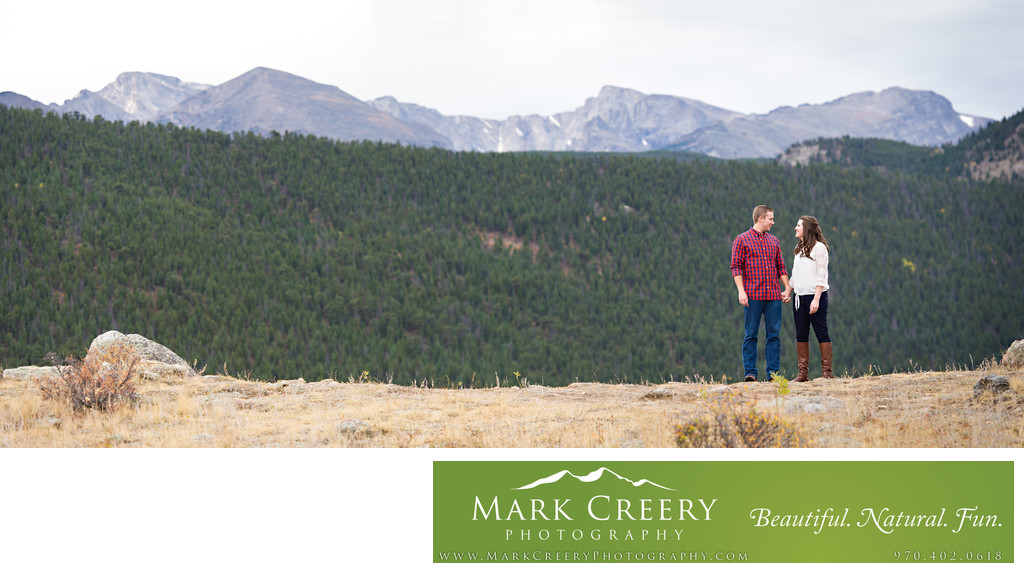 Rocky Mountain National Park engagement photos