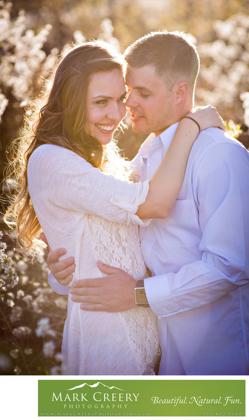 Spring engagement photography in Fort Collins