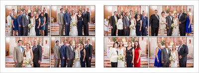 Family formals in Saint Joseph's Church in Fort Collins
