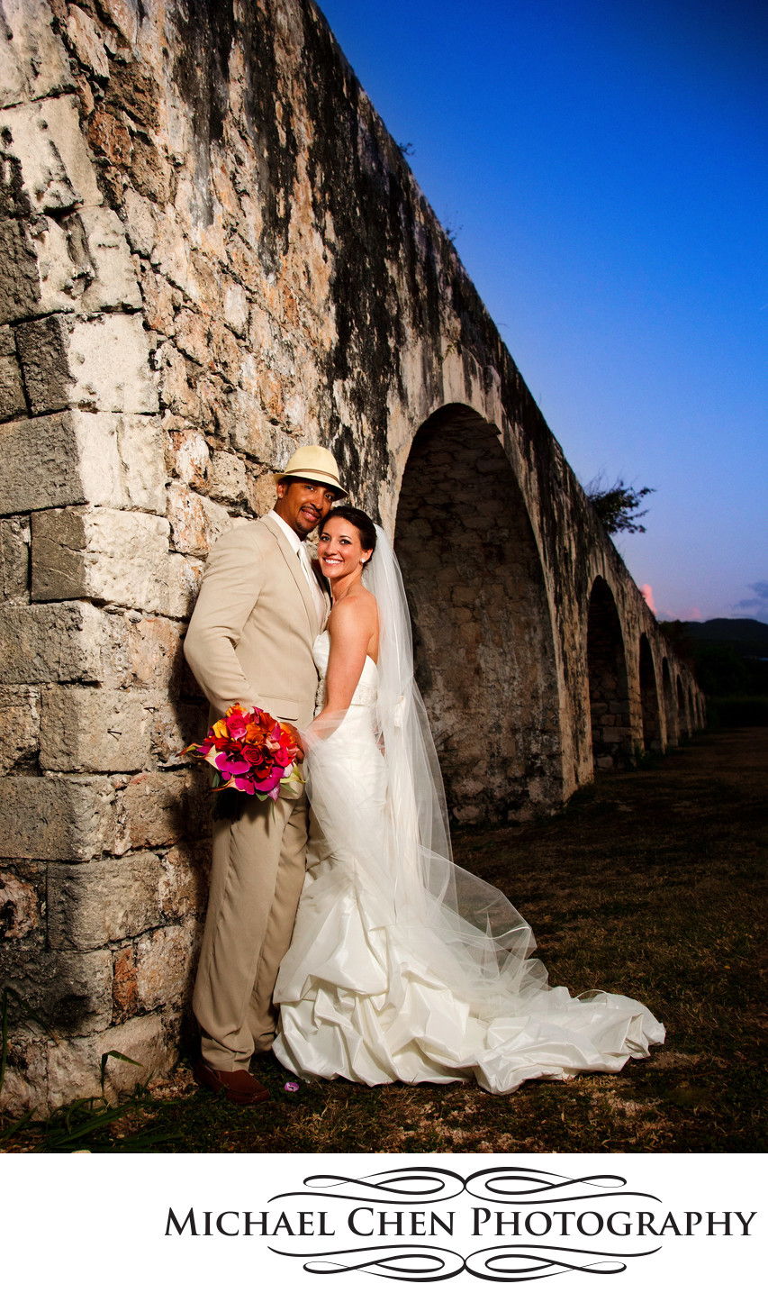 twilight wedding in montego bay jamaica