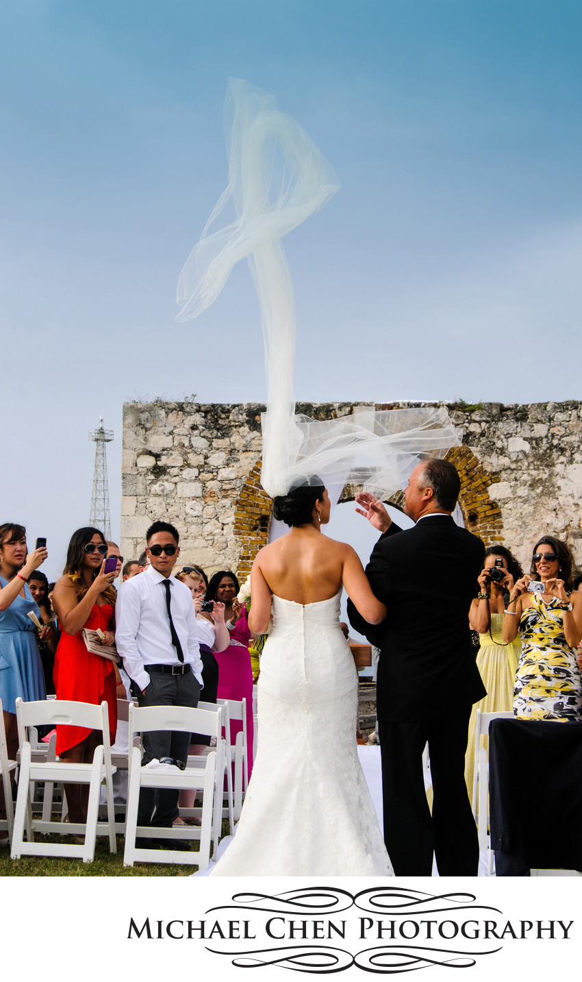 wedding ceremony in rose hall jamaica