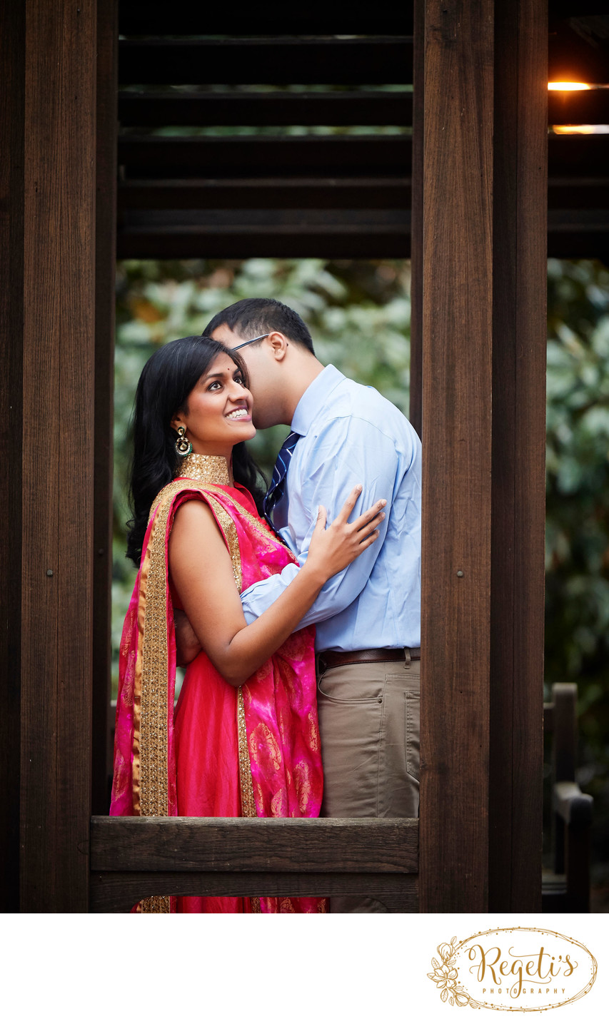 Shilpa and Arhant's South Indian  Engagement Session