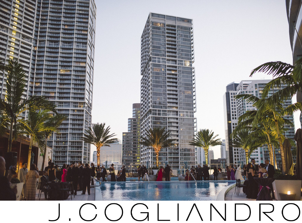 Best Miami Cocktail Hour Venue at Epic Hotel