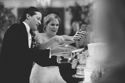 Graciously Cut the Cake Fine Art Wedding Photographer