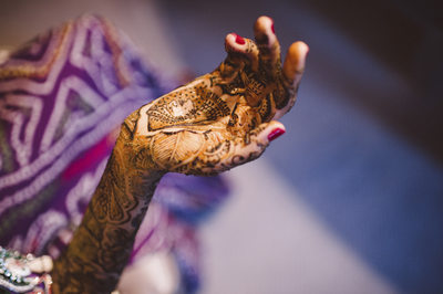 Fine Art Photography of Henna for Indian Wedding 