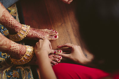 Toe Ring Best Indian Wedding Photography Houston